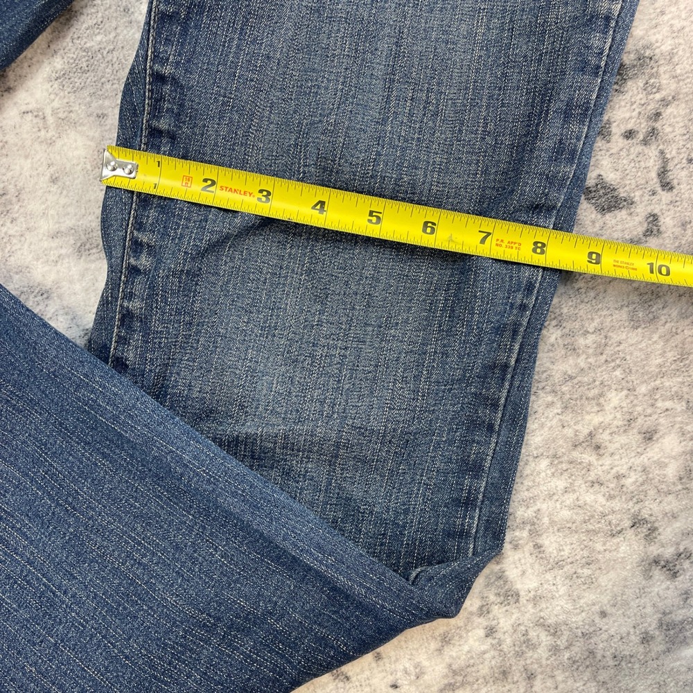 Levi's 512 Perfectly Slimming Bootcut Jeans Women Size 4M Blue Denim Stretch - Picture 4 of 13